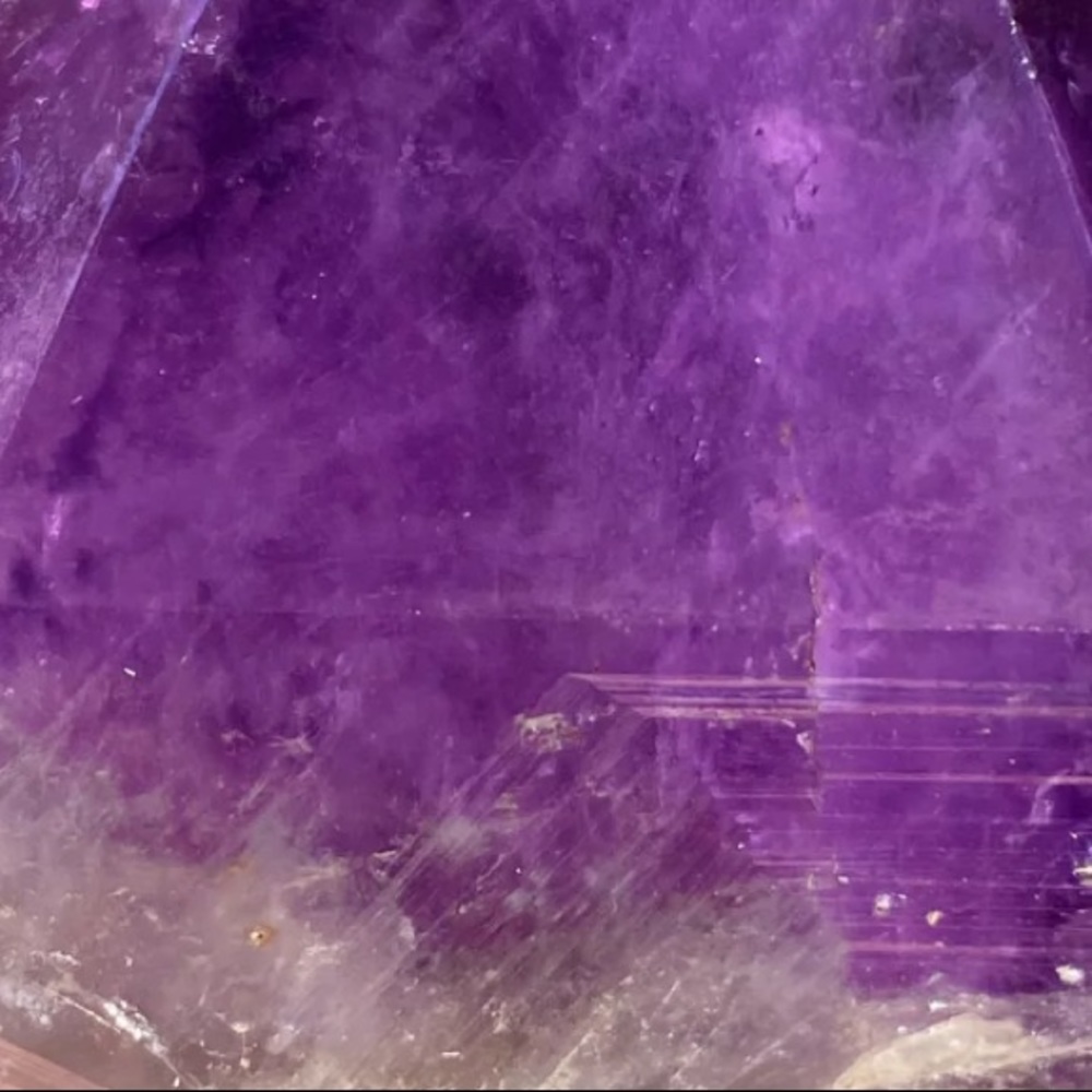 ✨Charged✨ 200 gram Natural amethyst point - Picture 4 of 5